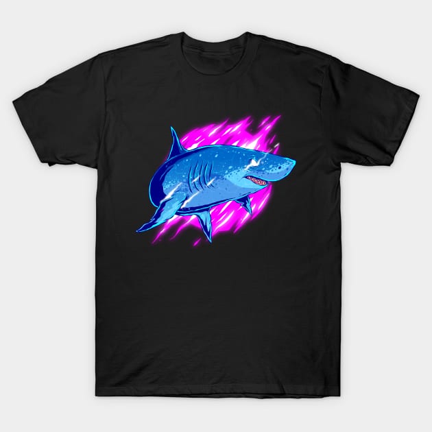 NFTee Great White Shark T-Shirt by Emkay